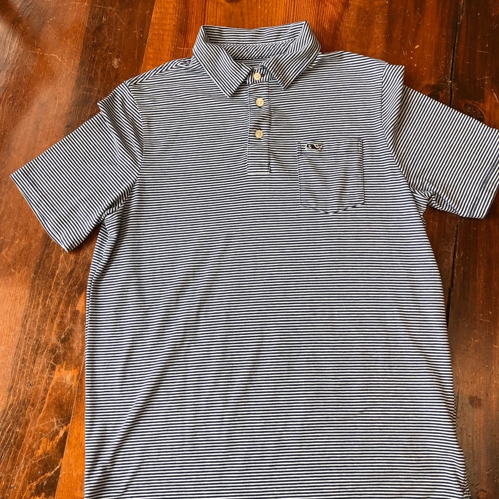 Vineyard Vines Boys Edgartown Striped Polos